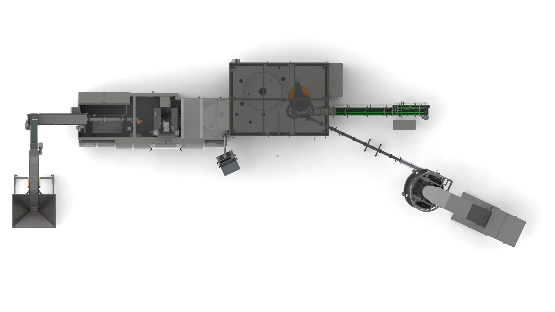 Footprint reduction of 25% and synchronized functions